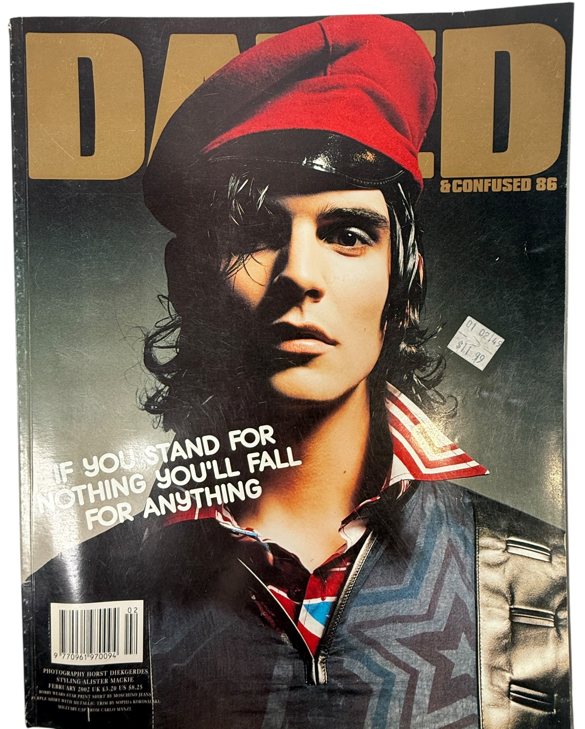 Dazed & Confused | 2002 | Menswear Fashion Special | “New Masculinity”, #86