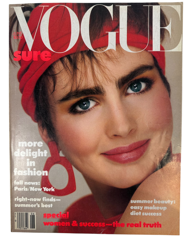 Vogue June 1985 ,Women & Success, “More Delight in Fashion”