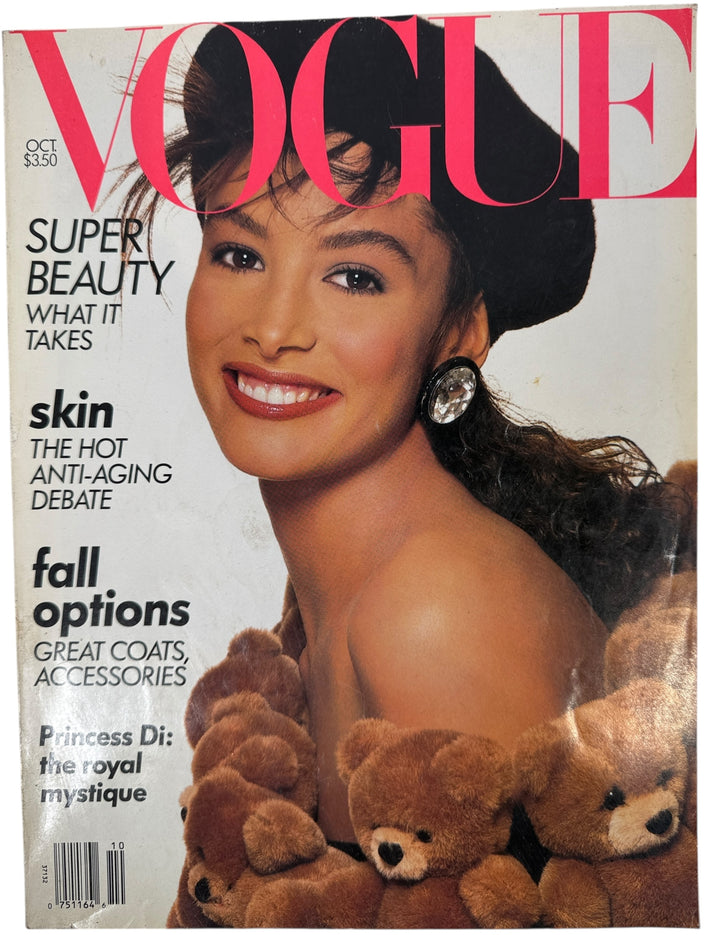 1988 Vogue October – Kara Young Cover “Super Beauty” Issue