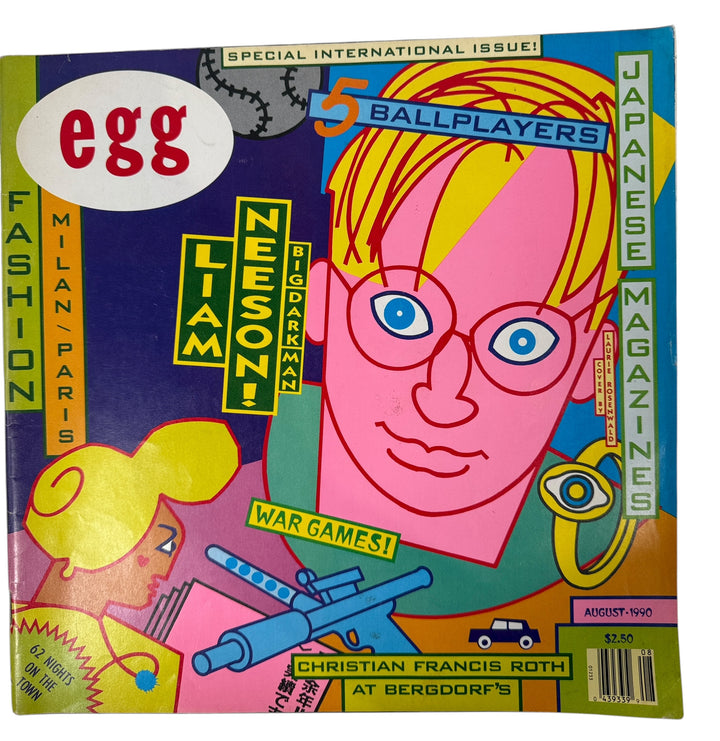 Egg Magazine,  August 1990 Liam Neeson - “Stay Hungry”