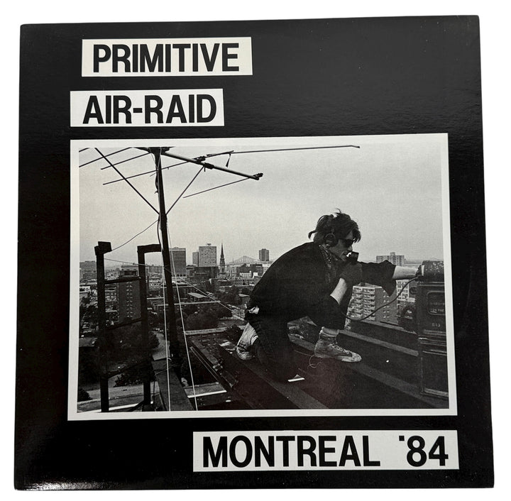 Primitive Air-Raid – Montreal Punk Compilation 1984 LPm NM Album - NM Cover