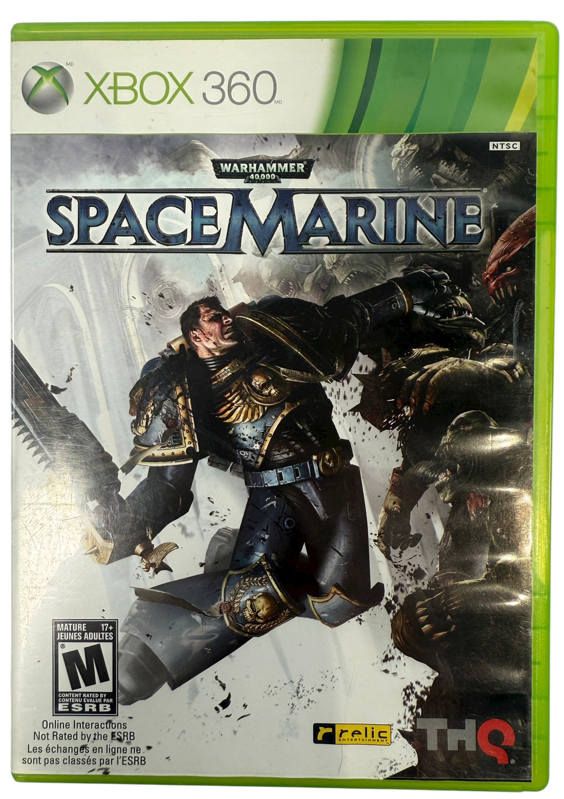 Warhammer 40000 Space Marine – Xbox 360 Complet