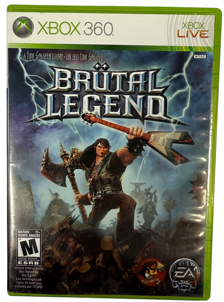 Brütal Legend Xbox 360 – Édition NTSC complète, version bilingue