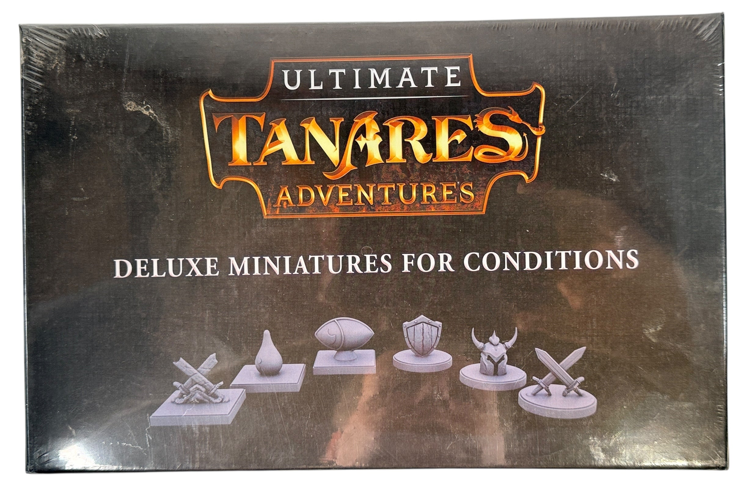 Jetons miniatures de luxe Tanares Adventures sous blister