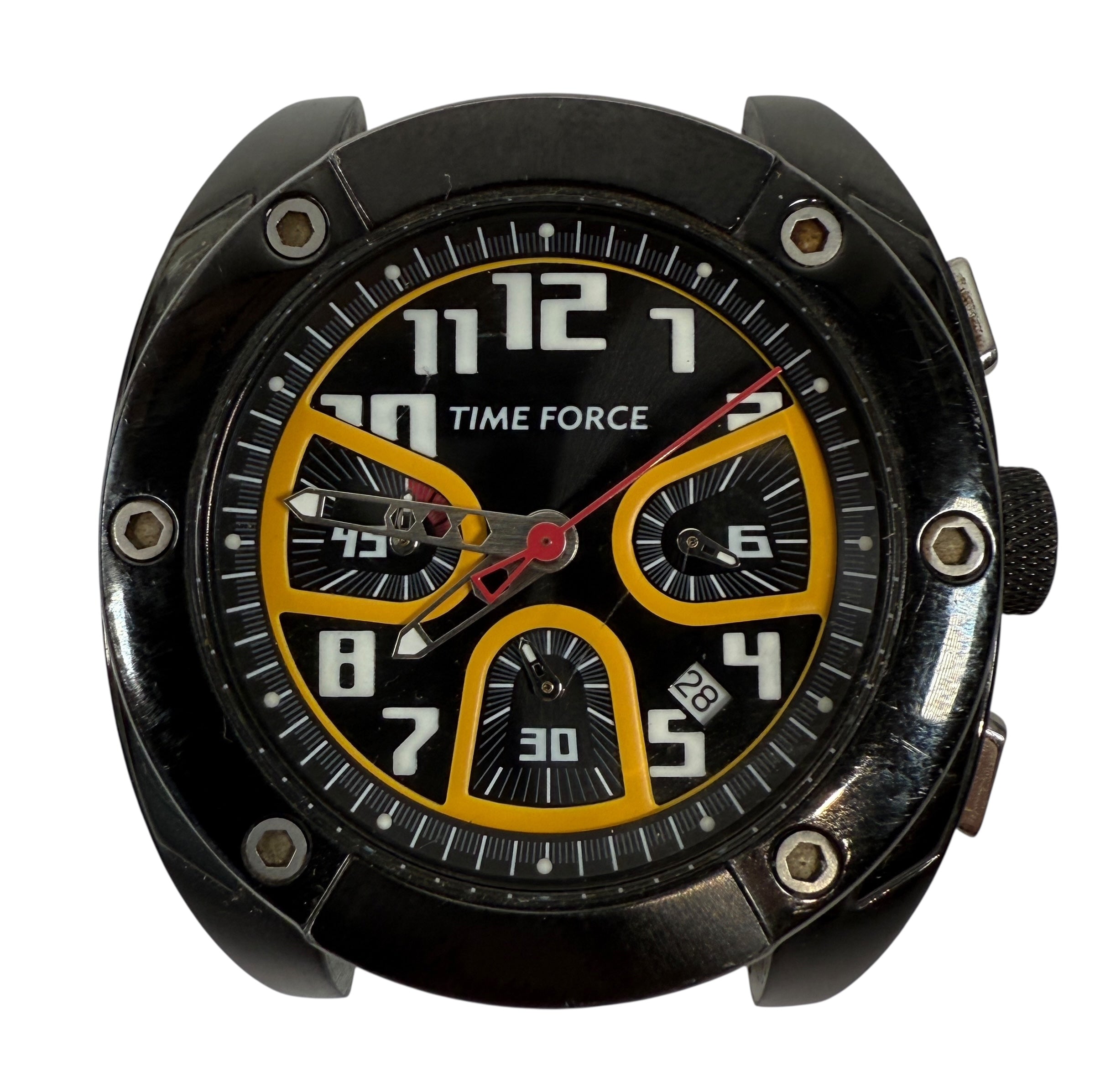 Time Force TF2909M Chronograph Watch Head Only – Functional