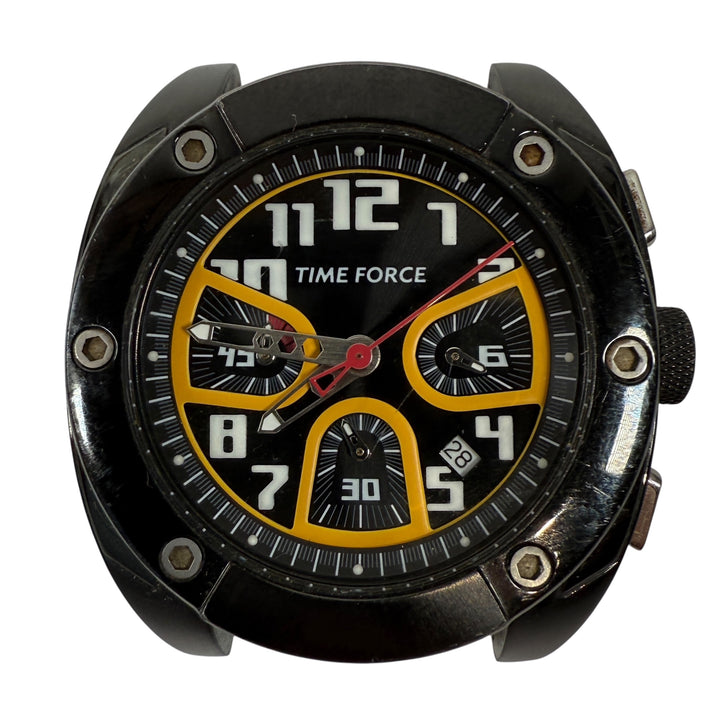 Time Force TF2909M Chronograph Watch Head Only – Functional