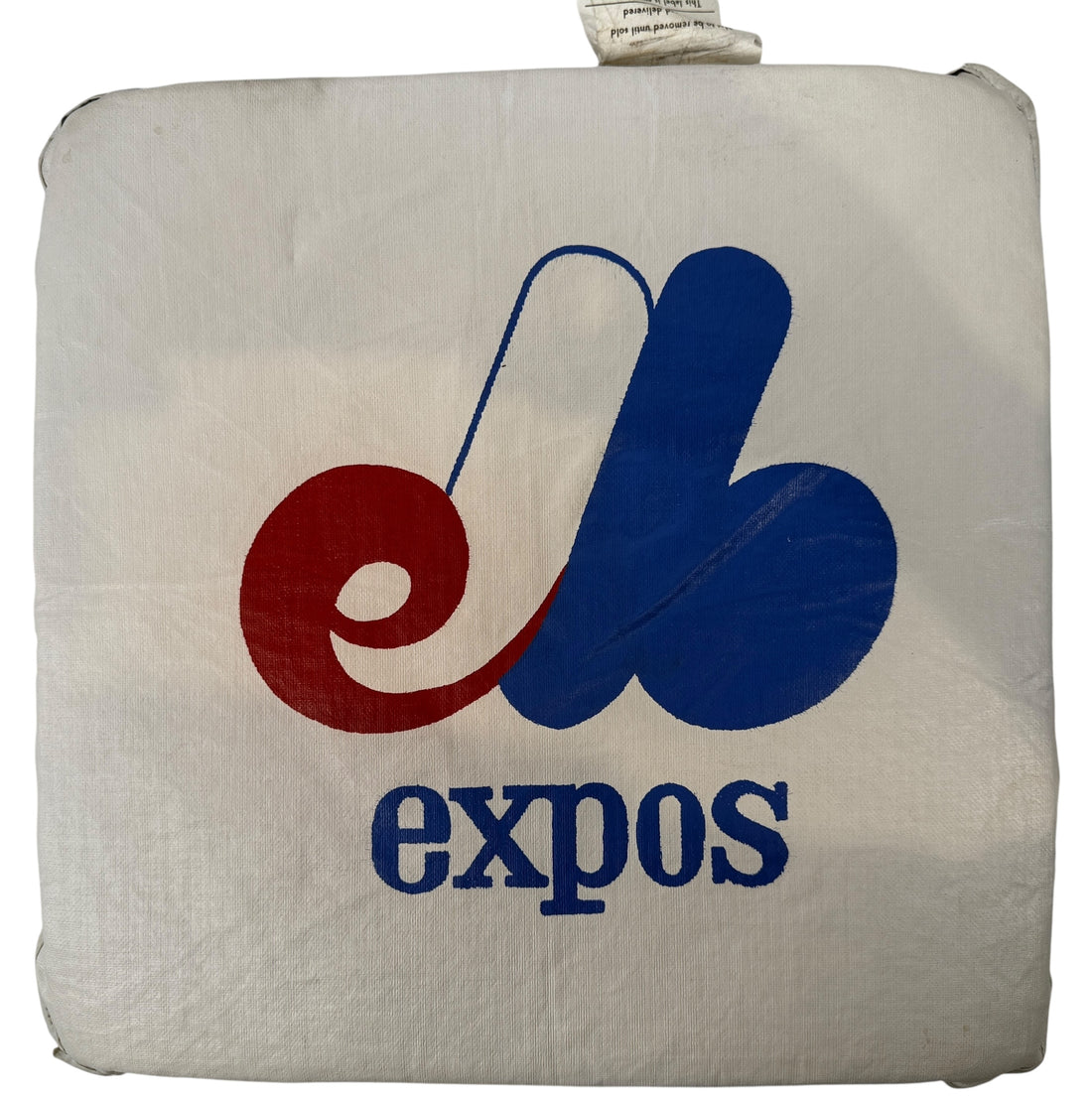 Coussin de siège vintage des Expos de Montréal – Lullaby Products Canada