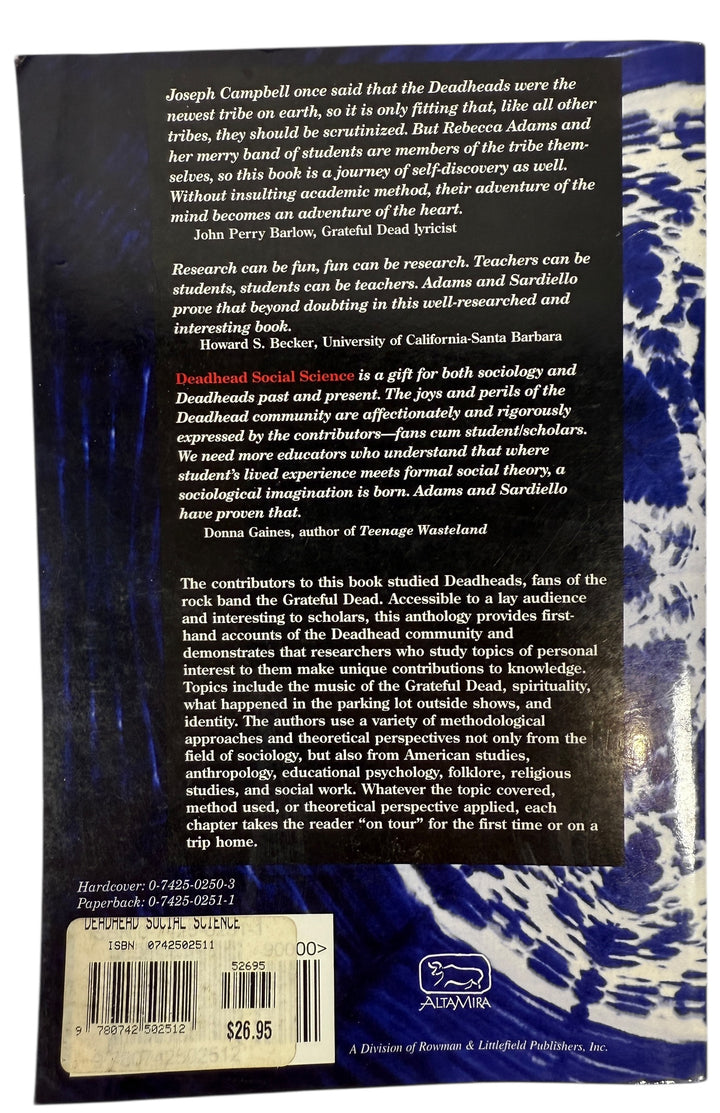 Deadhead Social Science – Adams &amp; Sardiello (2000)