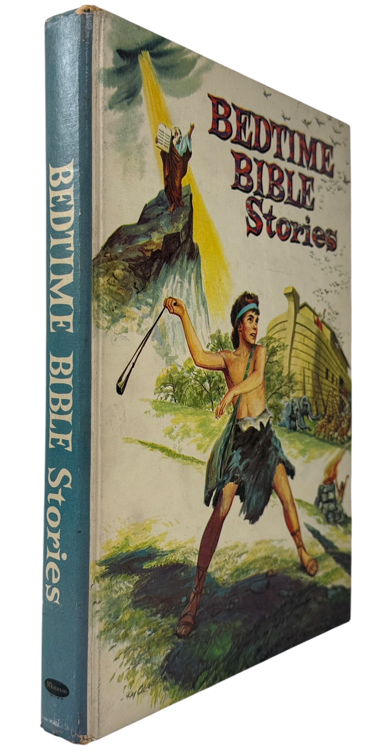 Vintage 1960s Whitman Bedtime Bible Stories – Illustrated
