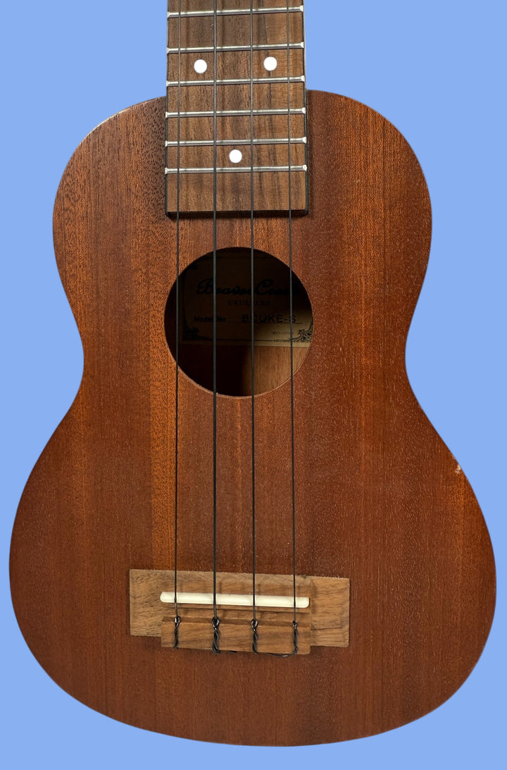 BeaverCreek BCUKE-S Soprano Ukulele – Beginner Mahogany