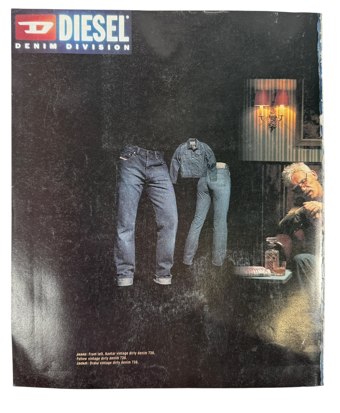 Surface Magazine No.14 (1998) – Diesel Denim Back Cover