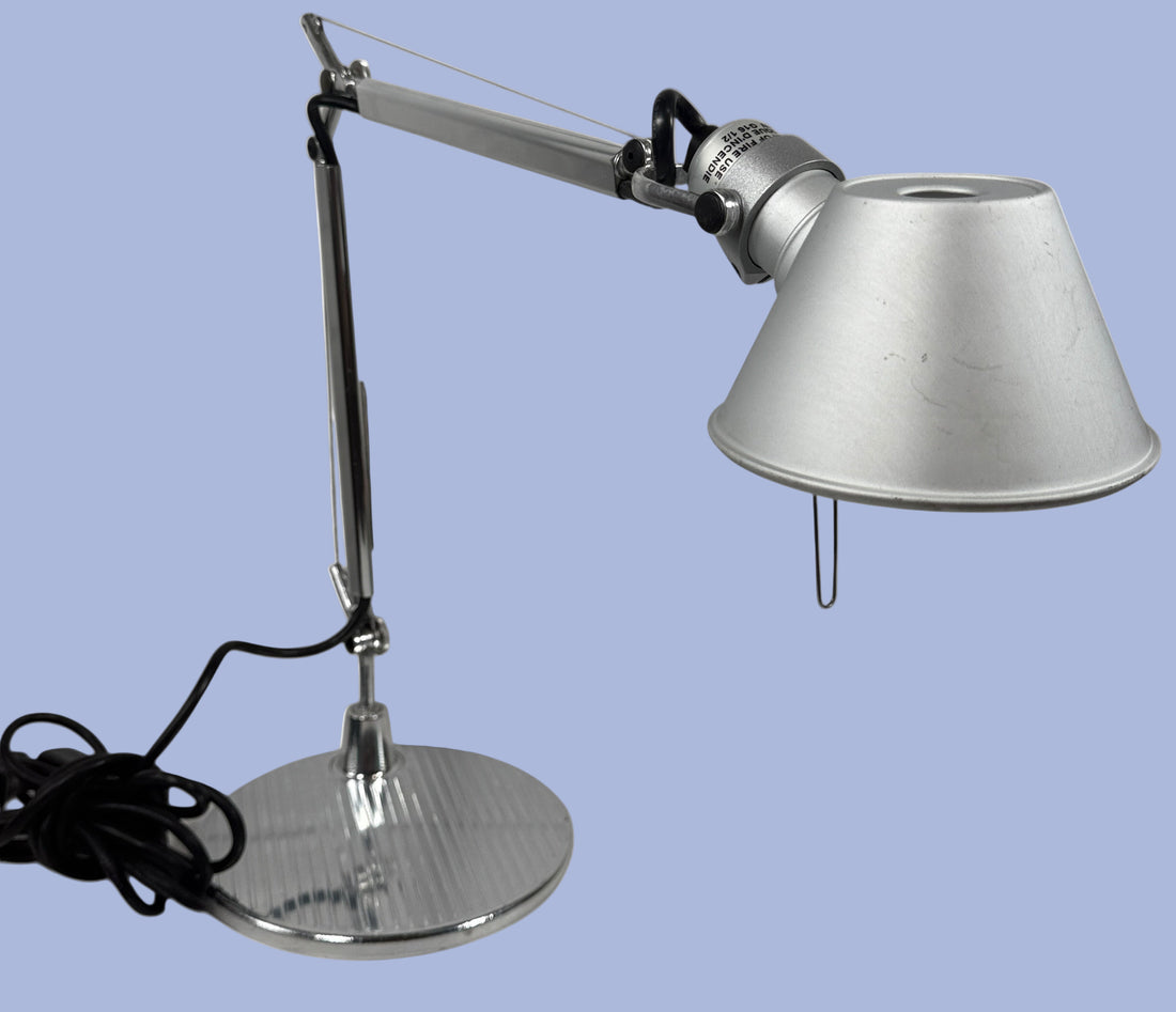 Artemide Tolomeo Micro Table Lamp – M. De Lucchi & G. Fassina Design – Working Condition