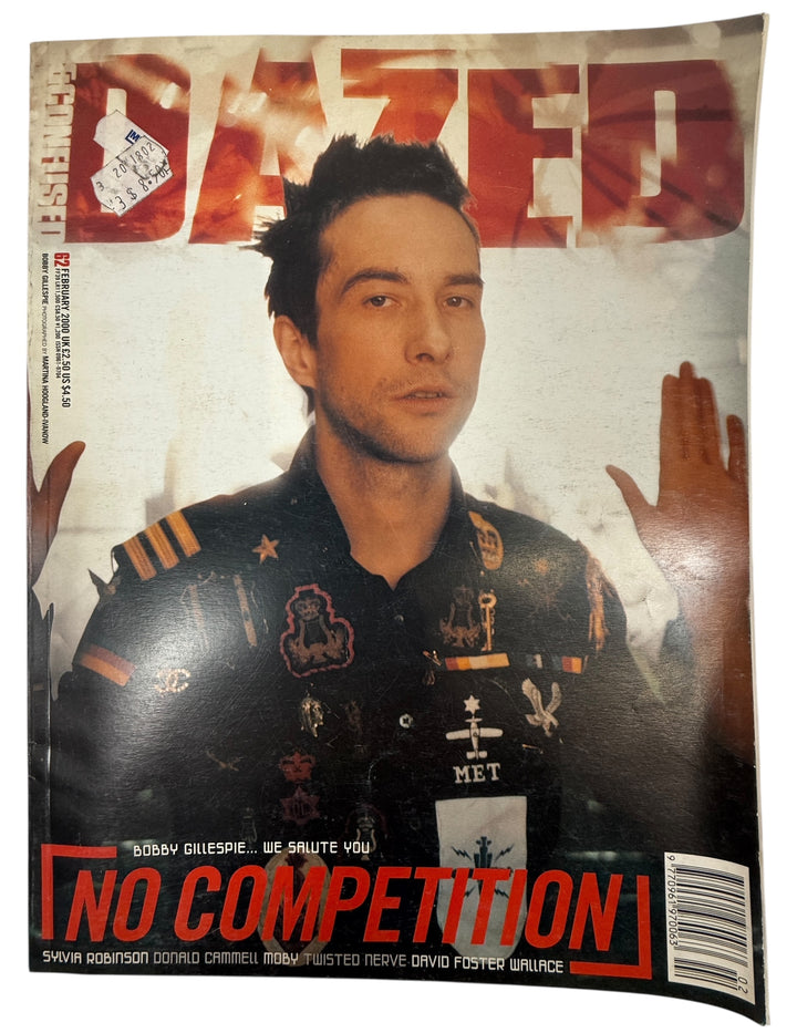 Dazed & Confused | Feb 2000 | Vidal Sassoon & Bobby Gillespie | “Style Icons”, #62