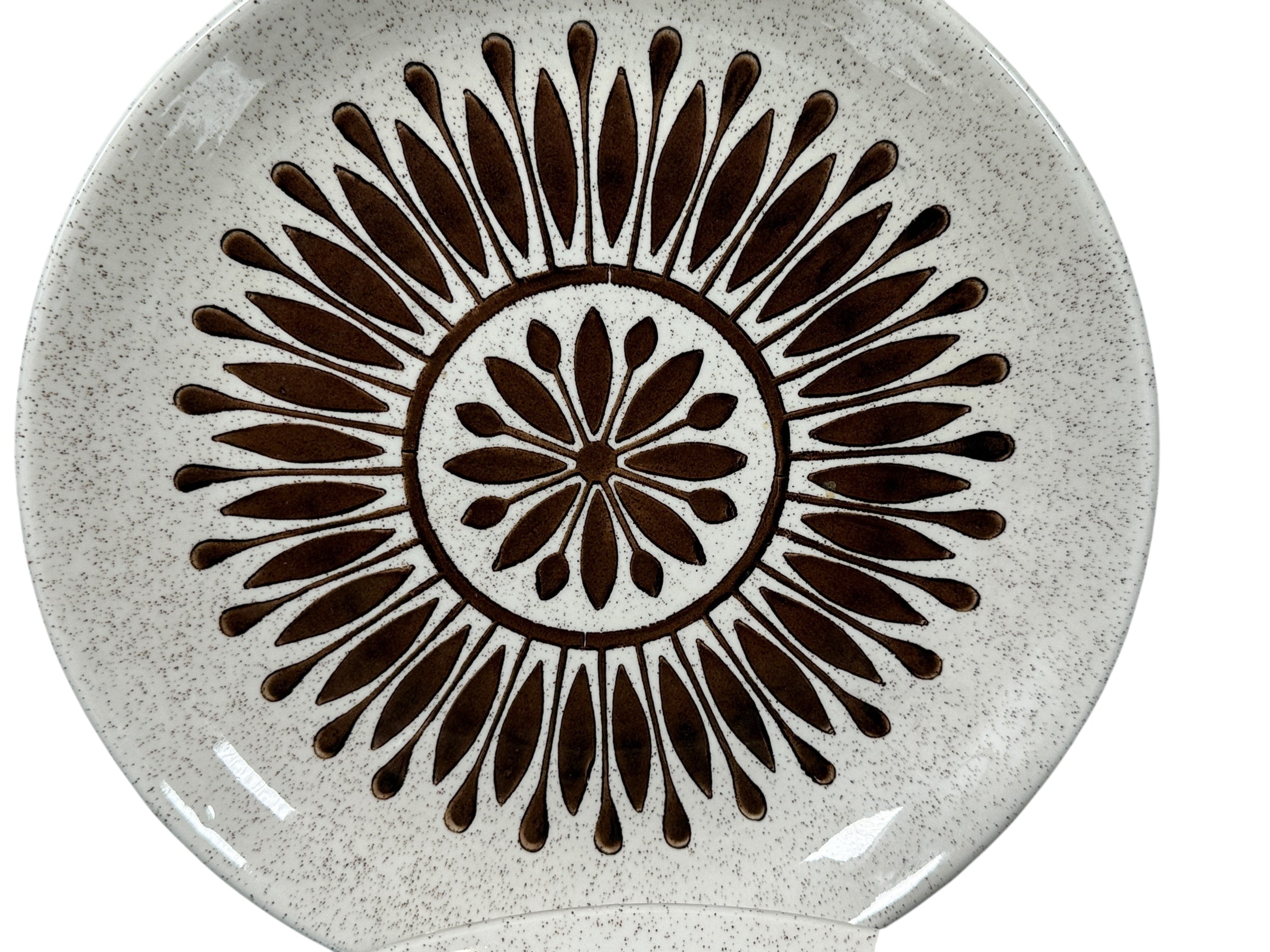 Vintage Biltons Ironstone 12-Piece Dinnerware Set – Retro Starburst – Staffordshire, England – 1960s/70s