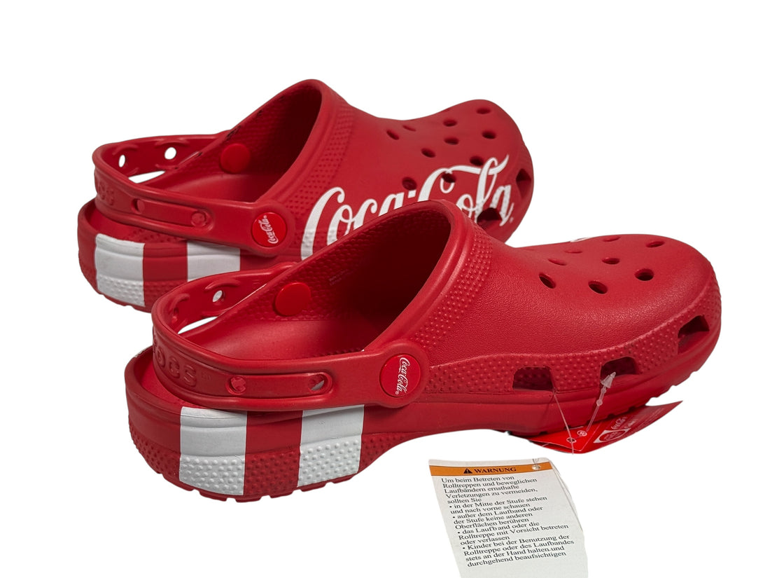 Coca-Cola × Crocs Classic Clogs – Limited Edition – Unisex Sizing