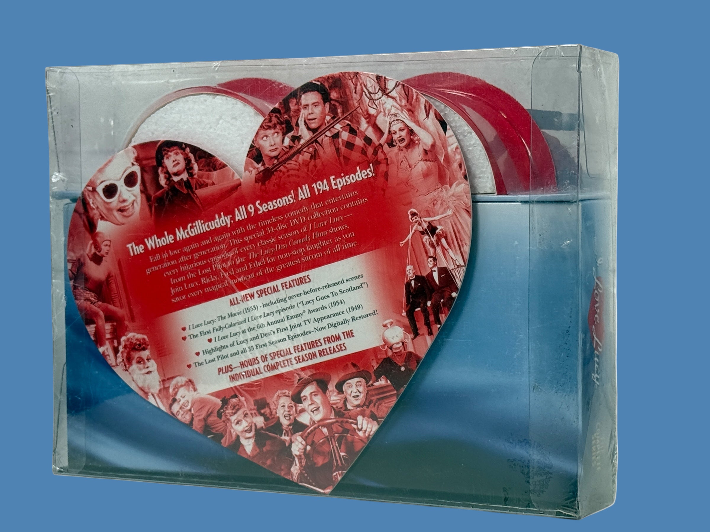 I Love Lucy Complete Series DVD – Heart-Shaped Box Set (Sealed)