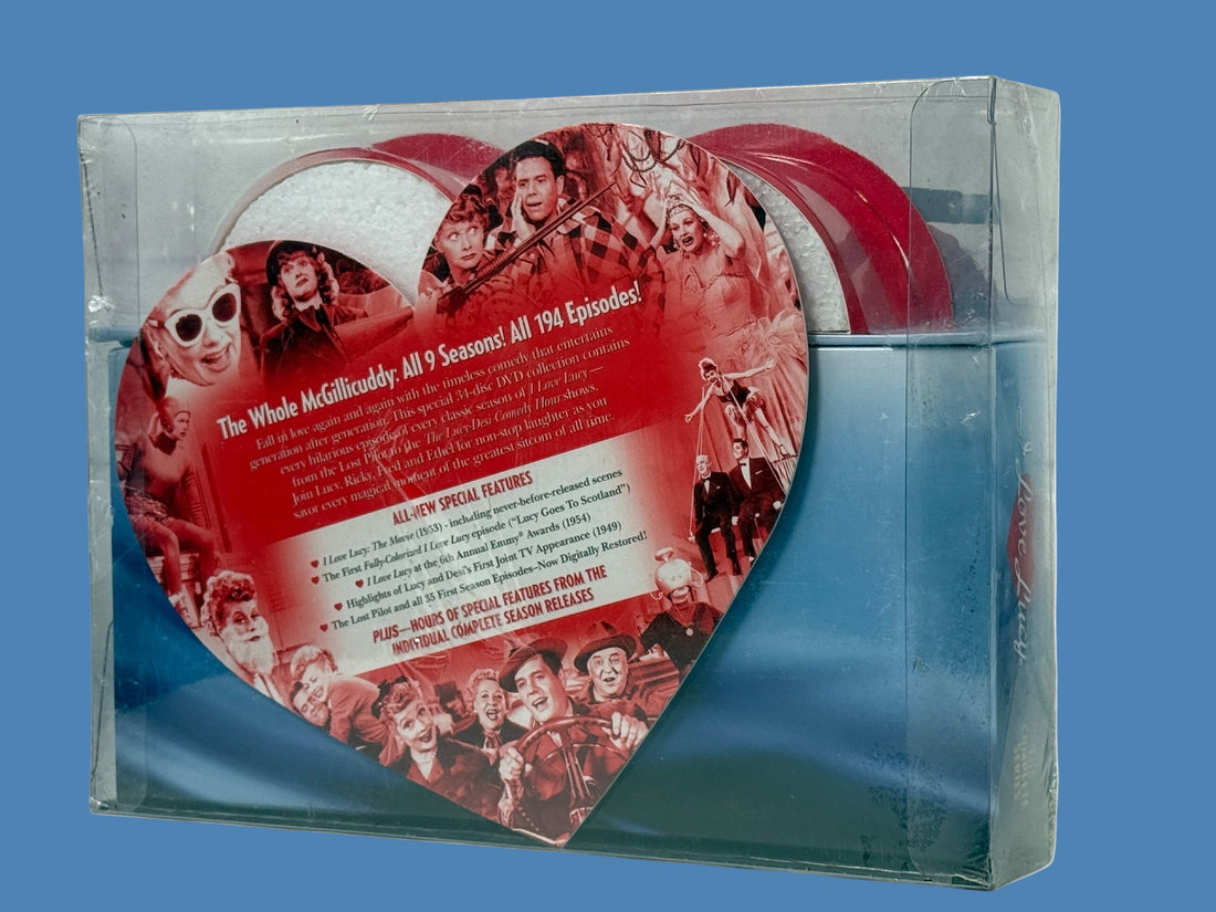 I Love Lucy Complete Series DVD – Heart-Shaped Box Set (Sealed)