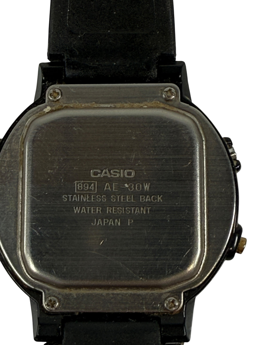 Late 80s Casio AE-30W Analog-Digital Alarm Chronograph