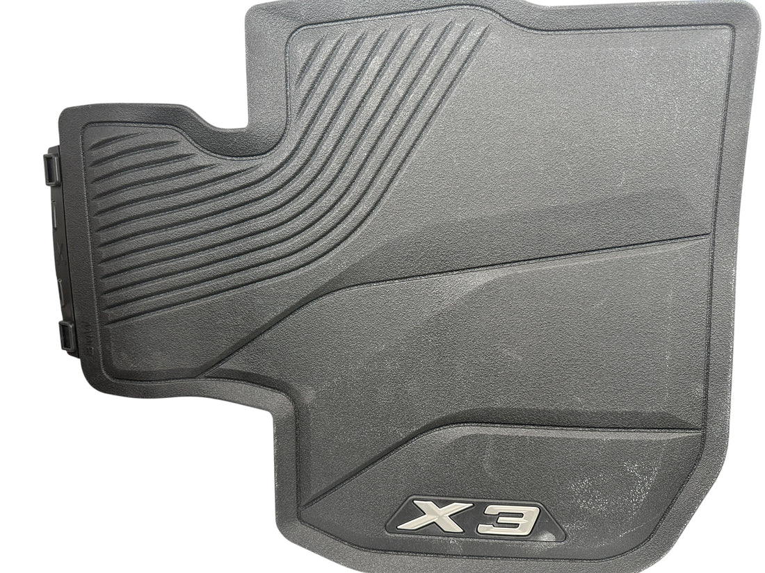 BMW X3 OEM Rubber Floor Mats – All-Weather 4-Piece Set - NEW