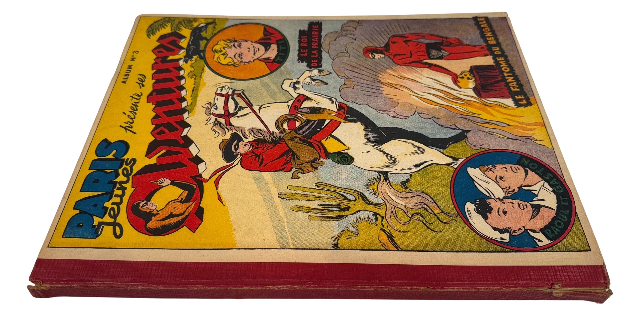 1947 Paris Jeunes Aventures Album n°3 – Le Fantôme du Bengale