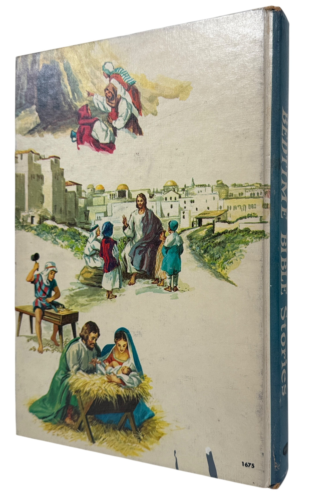 Vintage 1960s Whitman Bedtime Bible Stories – Illustrated