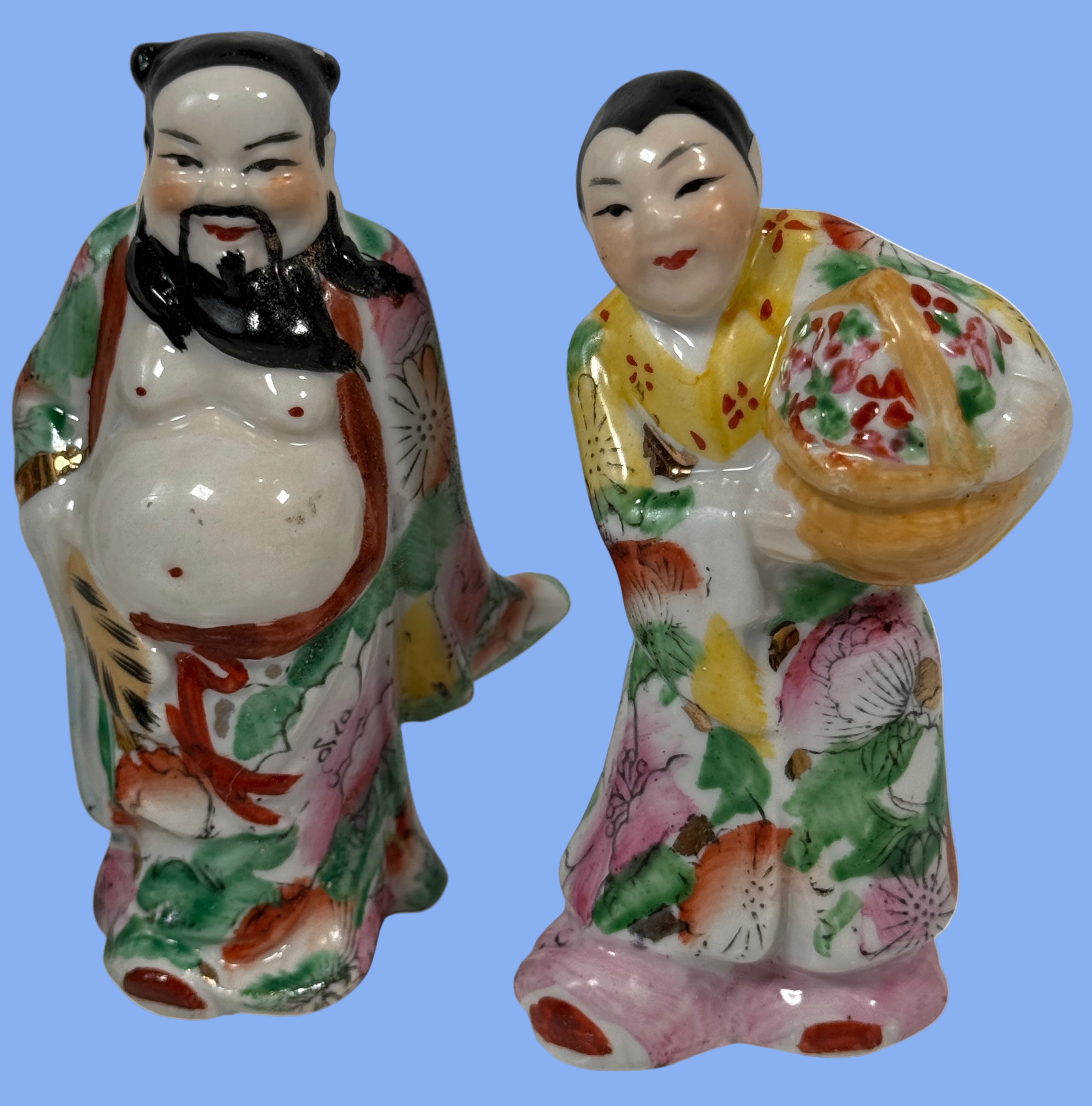 Mid-Century Chinese Porcelain Figurines – Set of 4 Immortals