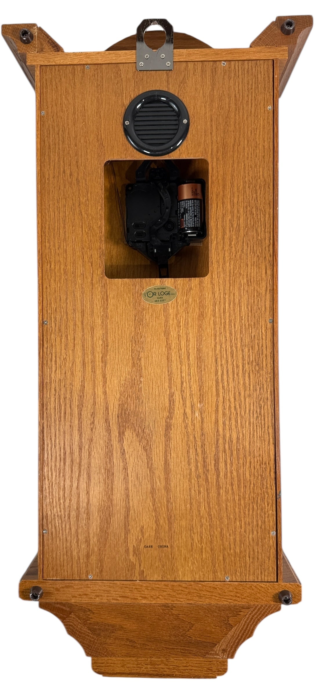 Vintage Ergo Quartz Pendulum Wall Clock – Westminster Chimes