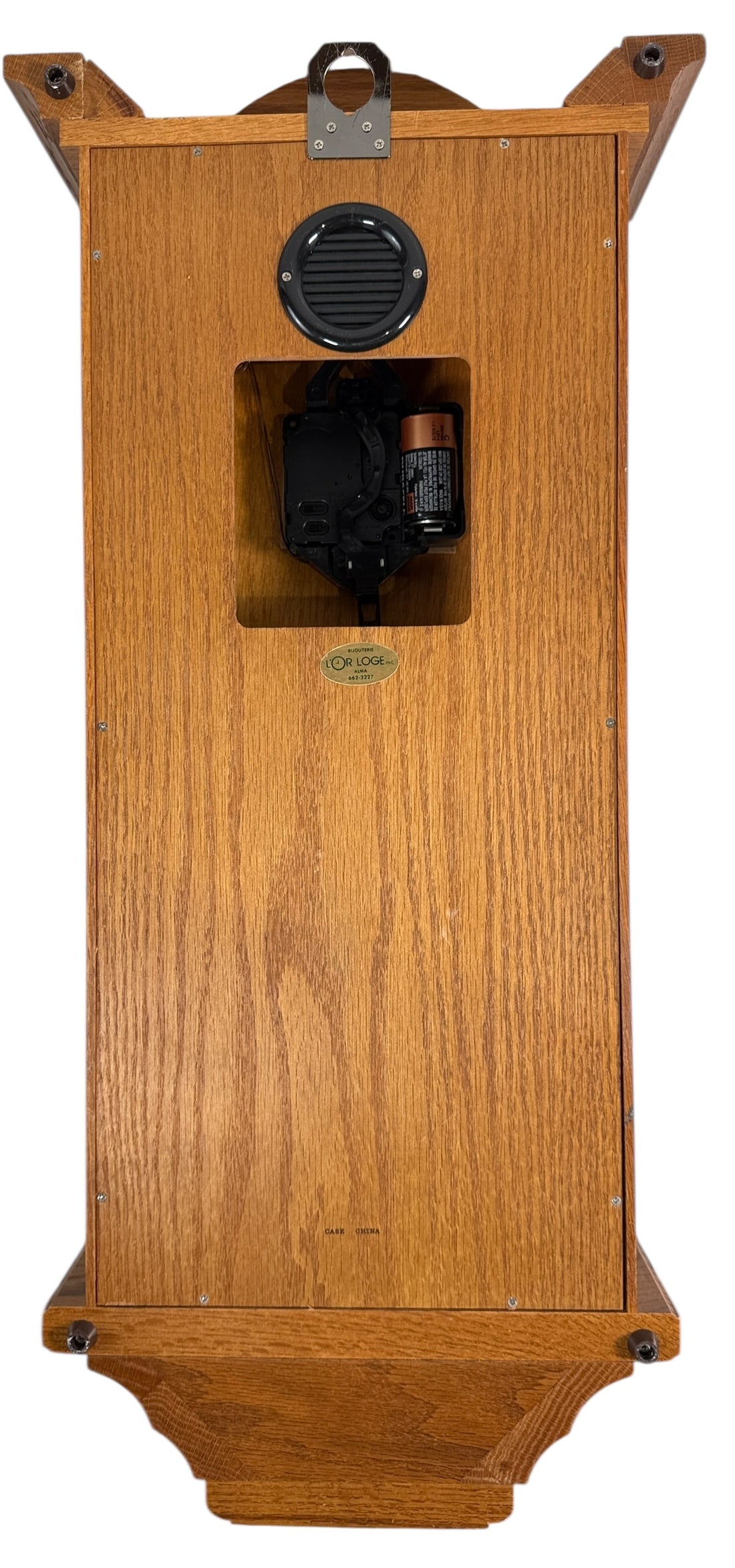 Vintage Ergo Quartz Pendulum Wall Clock – Westminster Chimes