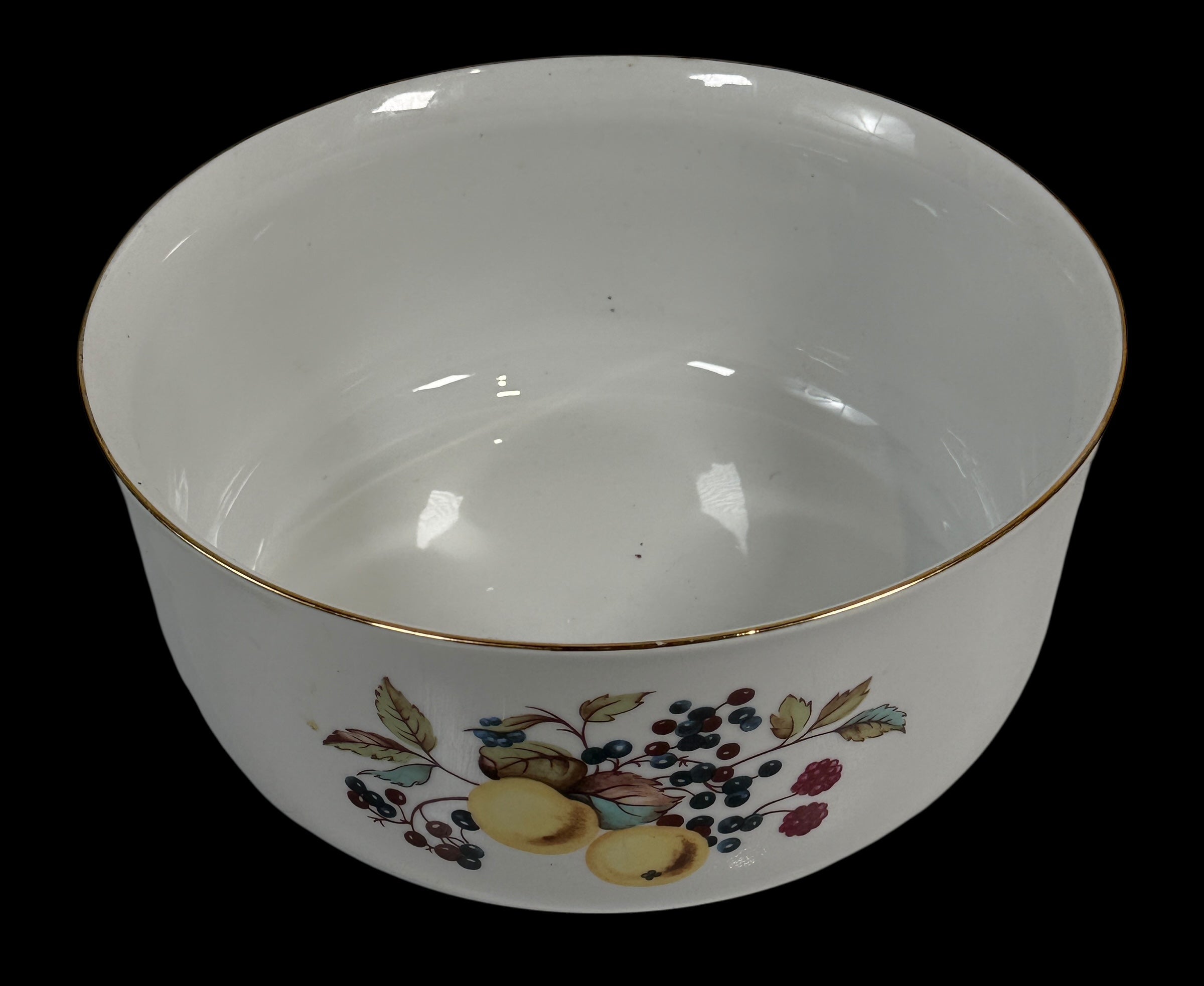 Ensemble de 3 coupes à fruits vintage en porcelaine JLMenau – RDA (Allemagne de l'Est)