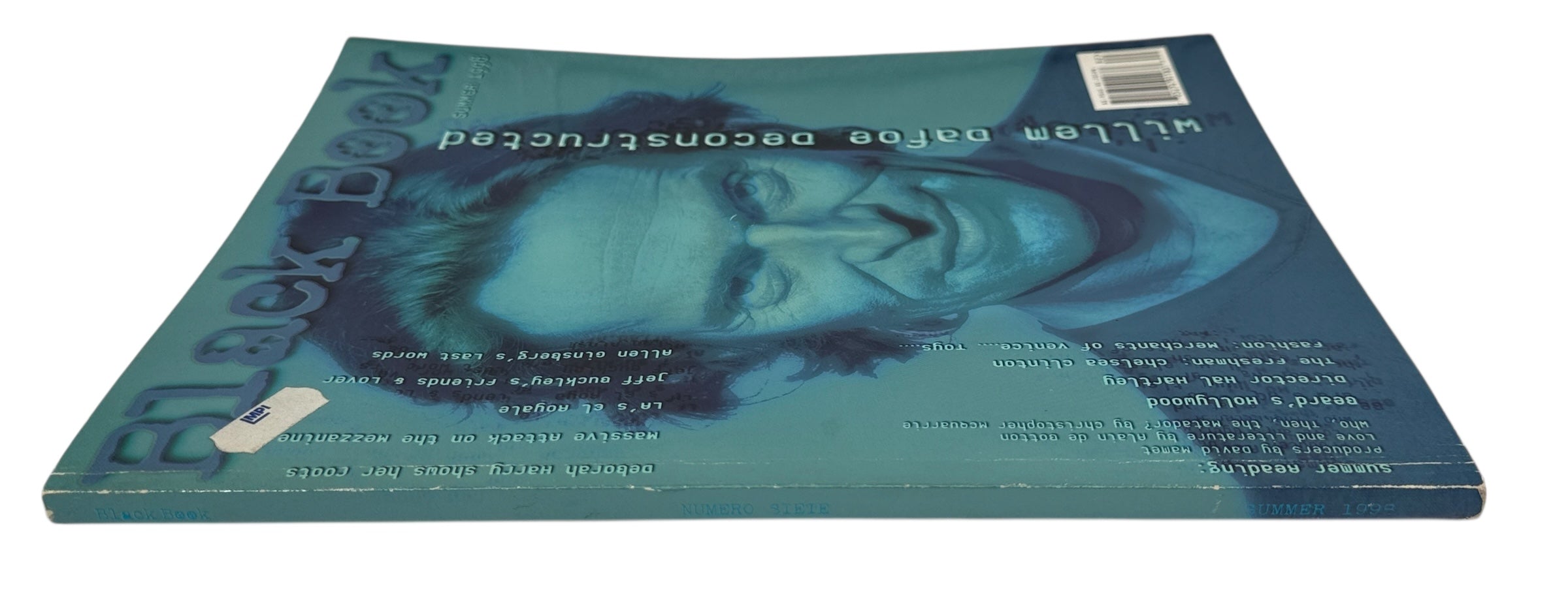 Black Book Magazine Summer 1998 – Willem Dafoe Cover Issue