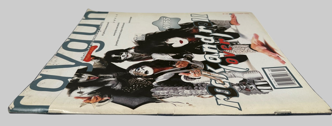Ray Gun Magazine No.60 – KISS Cover 6th Anniversary (1998) W/ Poster