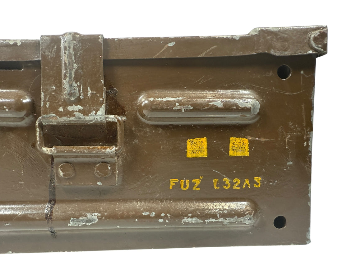 Vintage British Military Ammo Box – 105mm L31A3 Shell Case – 1970s