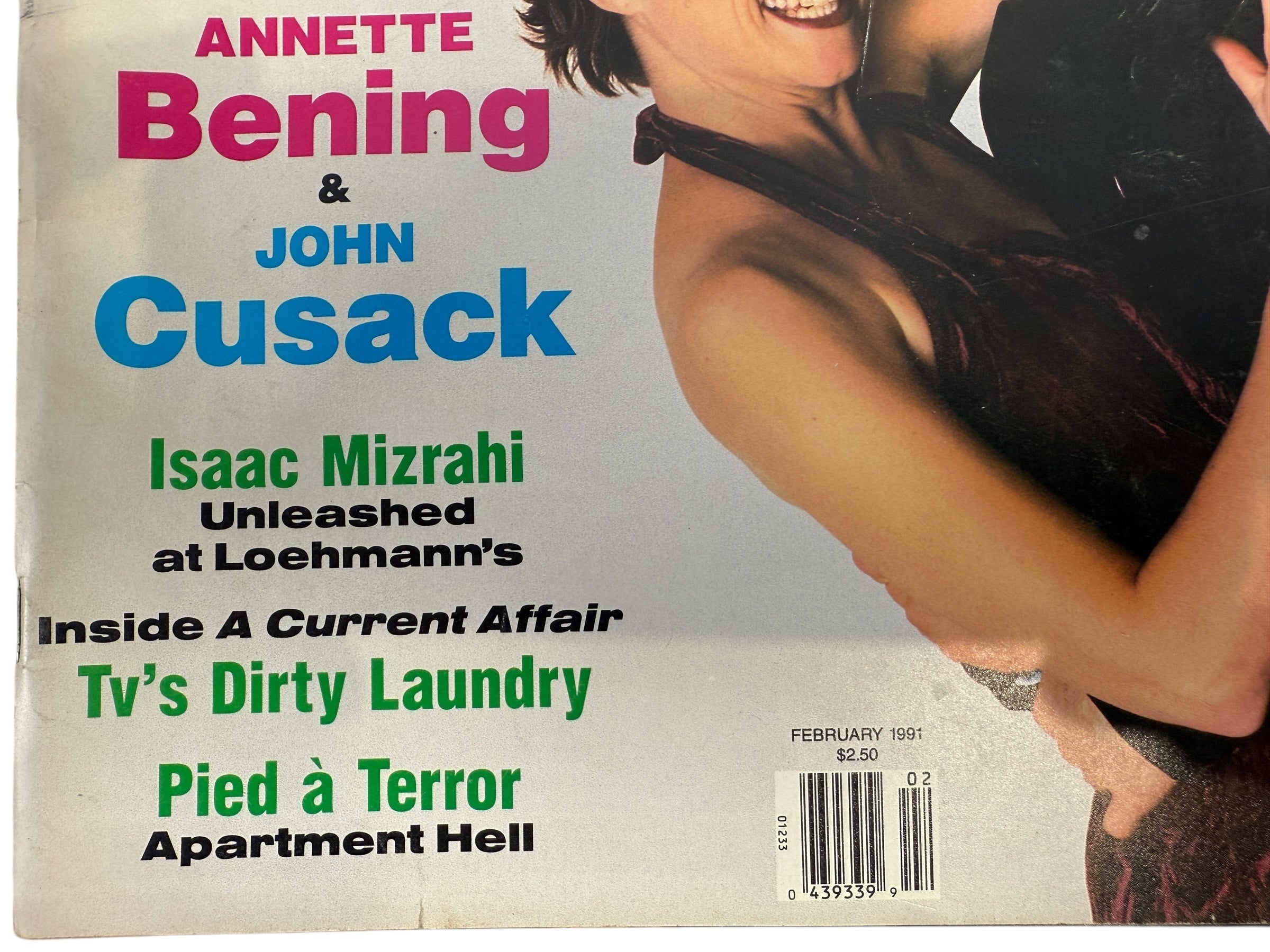 Egg Magazine – February 1991 (Annette Bening & John Cusack Cover)