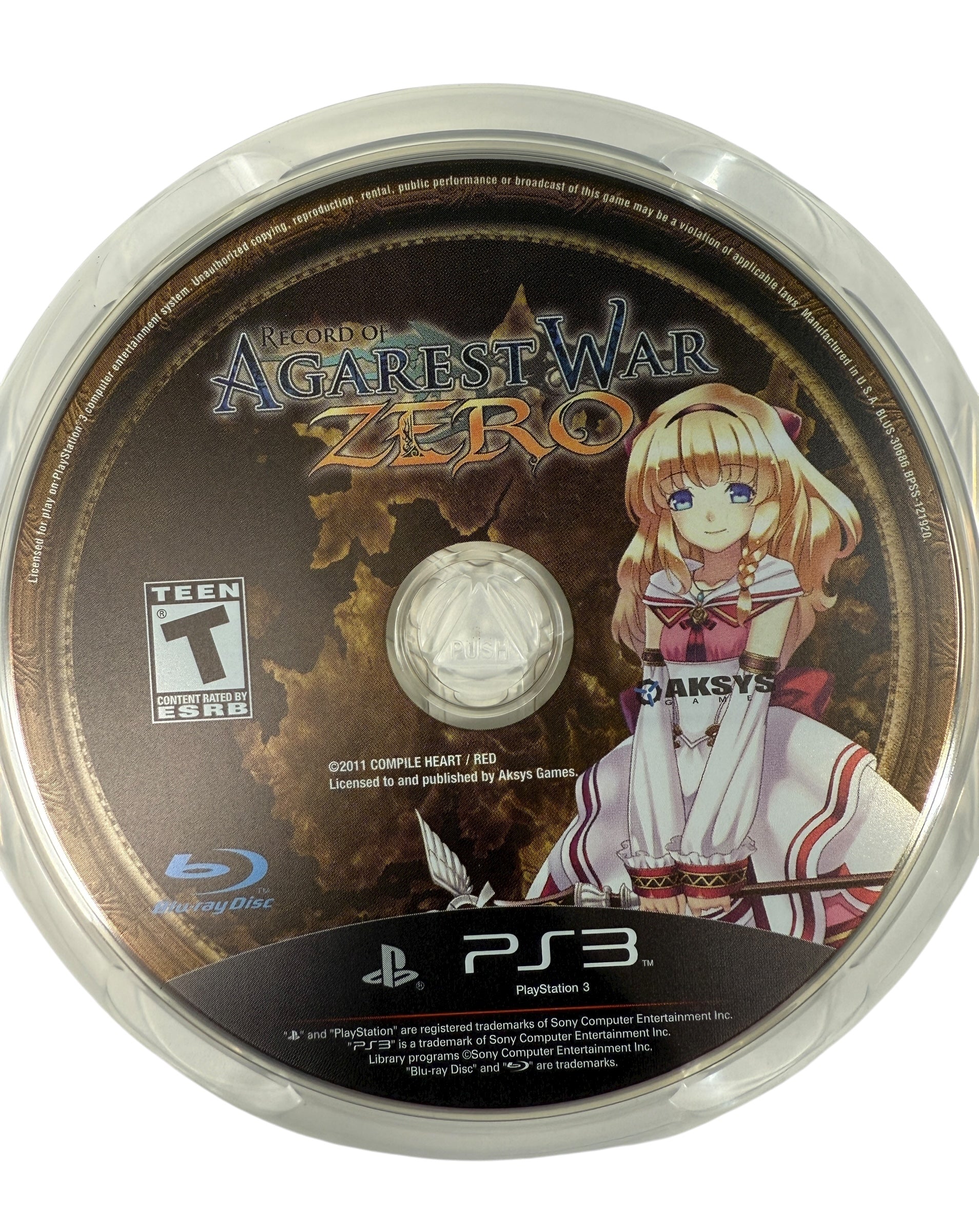 Record of Agarest War Zero – PS3 Complete Aksys Games (2011)