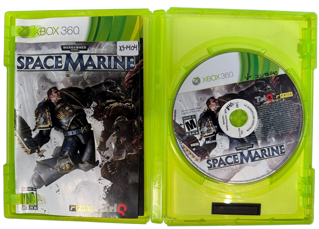 Warhammer 40000 Space Marine – Xbox 360 Complet
