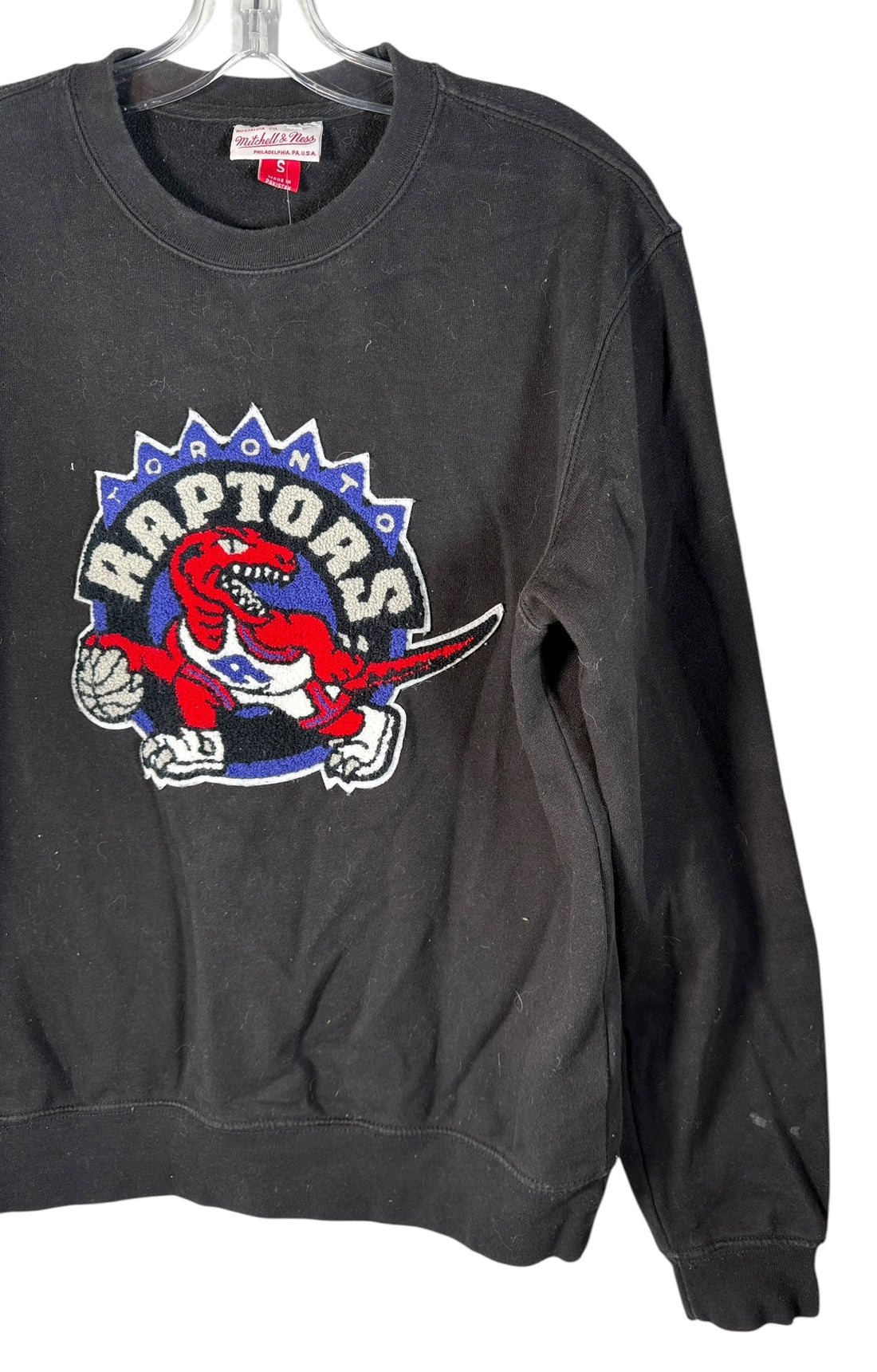 Vintage-Style Toronto Raptors Crewneck – Mitchell & Ness- Small