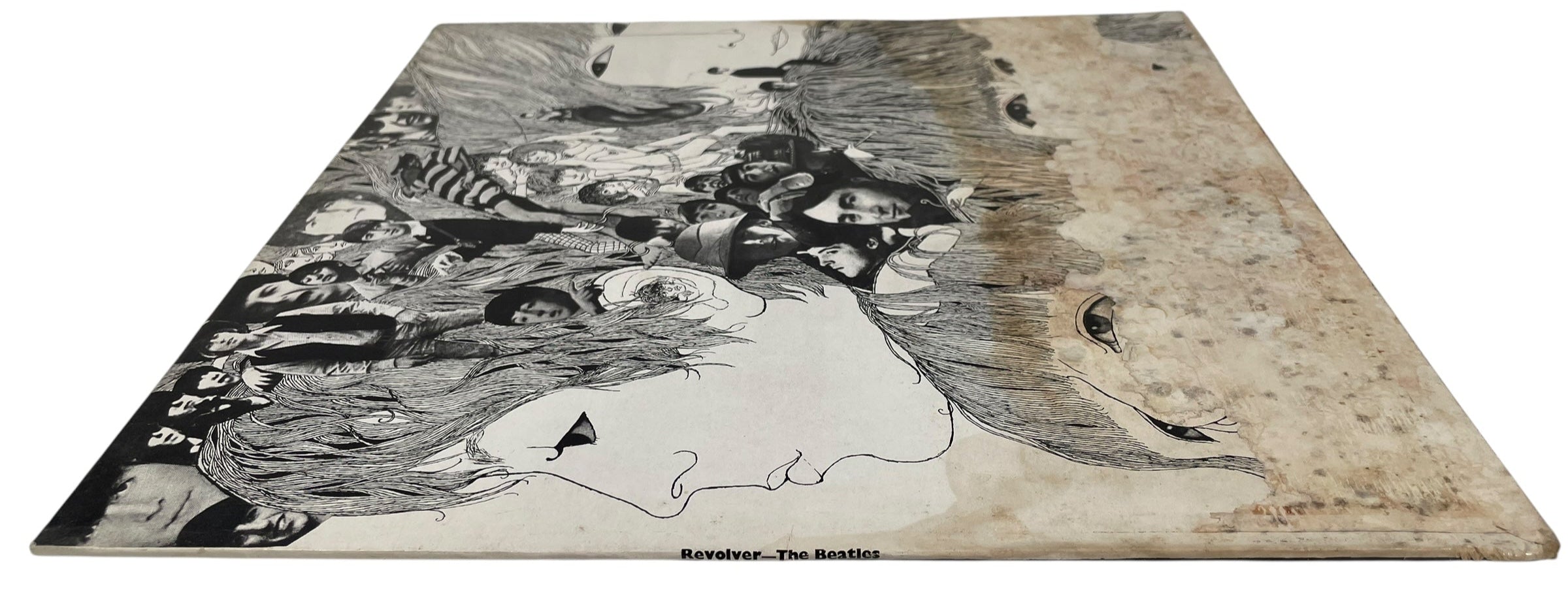 The Beatles – Revolver (UK PCS 7009, F Cover/G Vinyl) Couverture endommagée, Parlophone