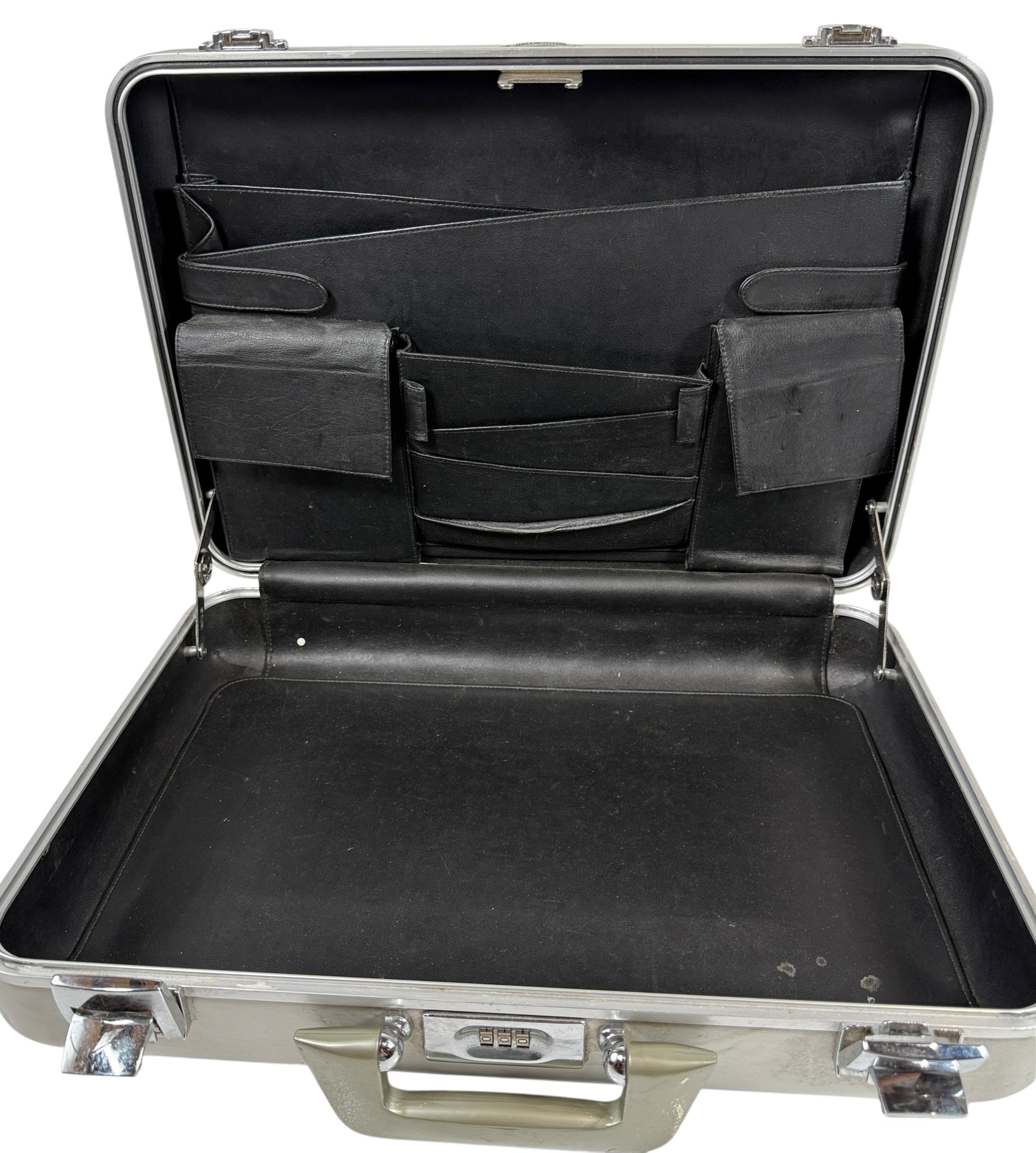 Vintage Zero Halliburton Aluminum Attaché Case – Combination Lock, File Dividers
