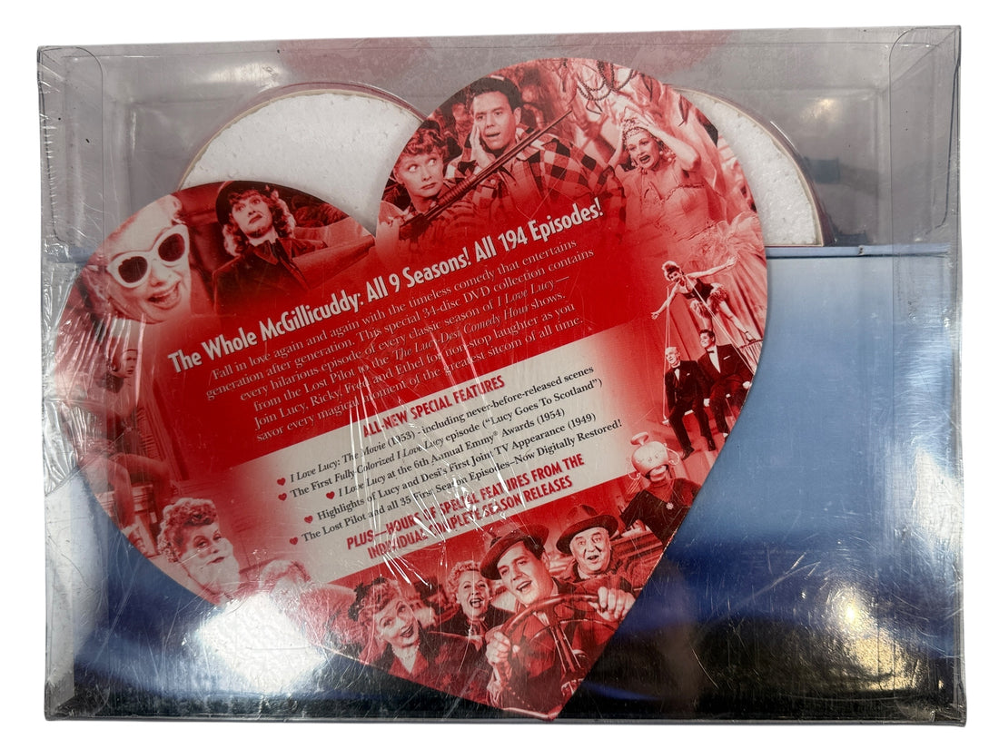 I Love Lucy Complete Series DVD – Heart-Shaped Box Set (Sealed)