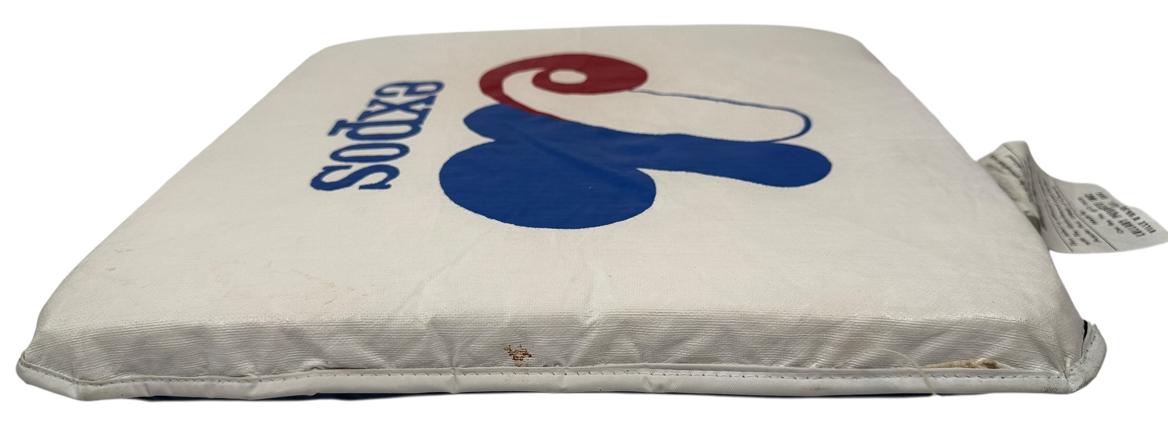 Coussin de siège vintage des Expos de Montréal – Lullaby Products Canada