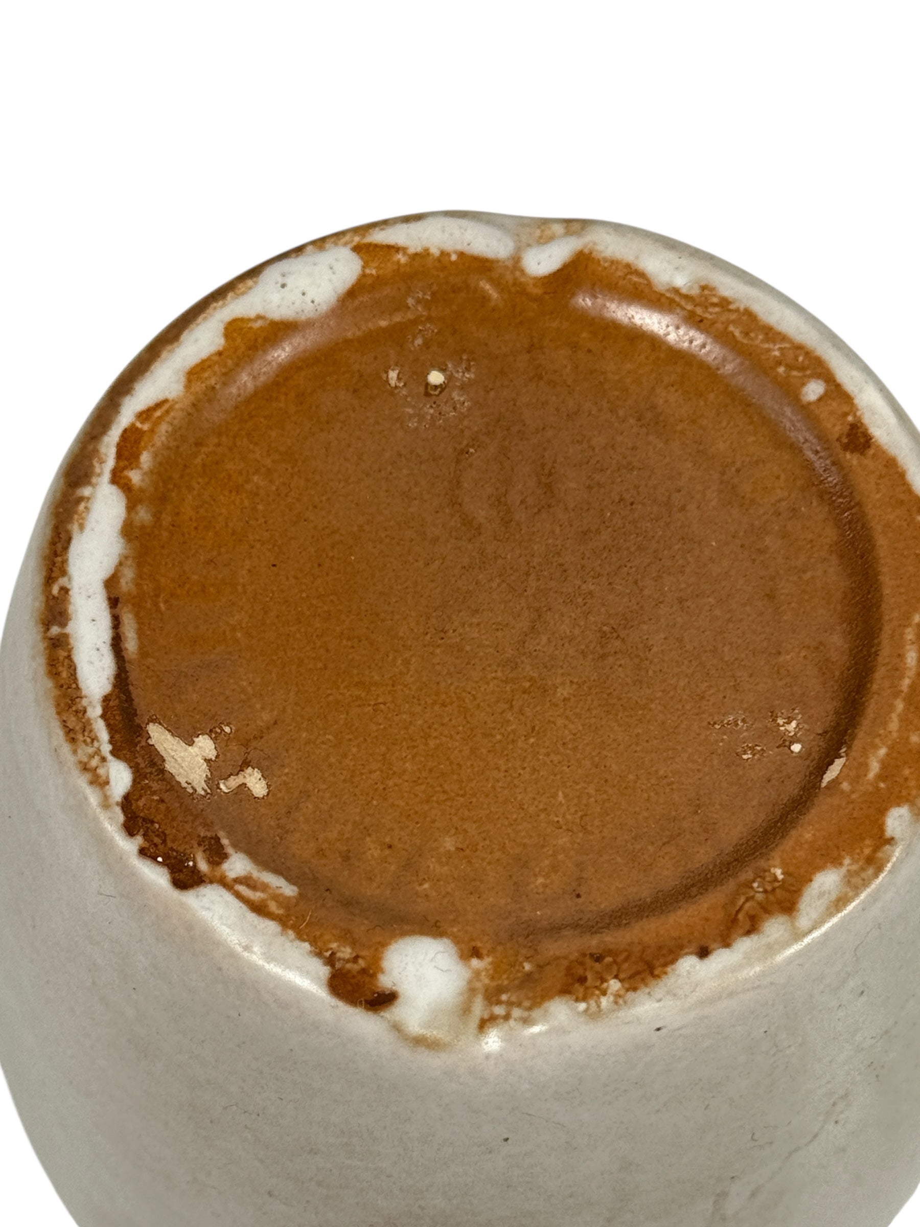 Vase en grès Studio Québec – Fleur de Lys bleue, Le Cruchon de Québec