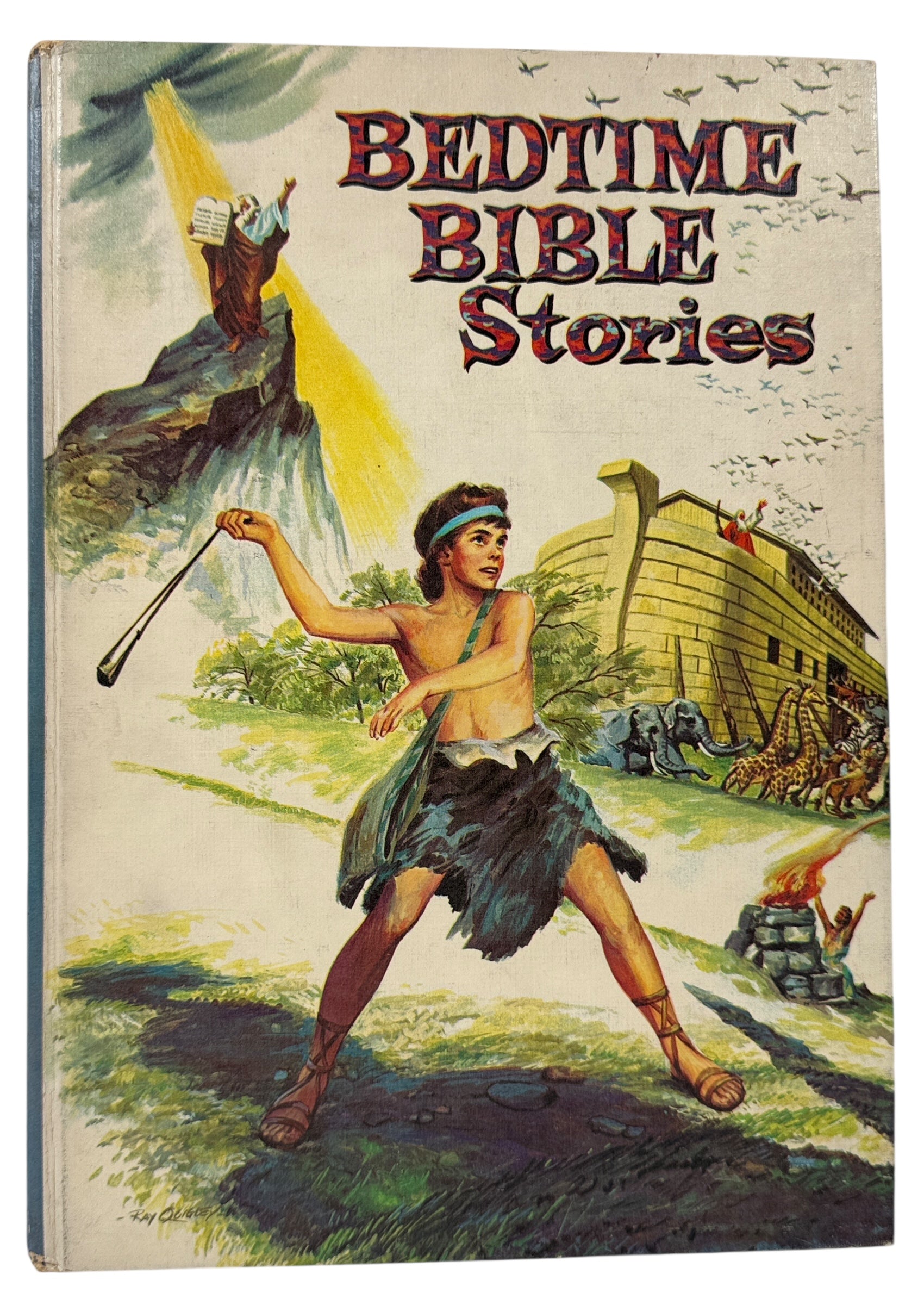 Vintage 1960s Whitman Bedtime Bible Stories – Illustrated