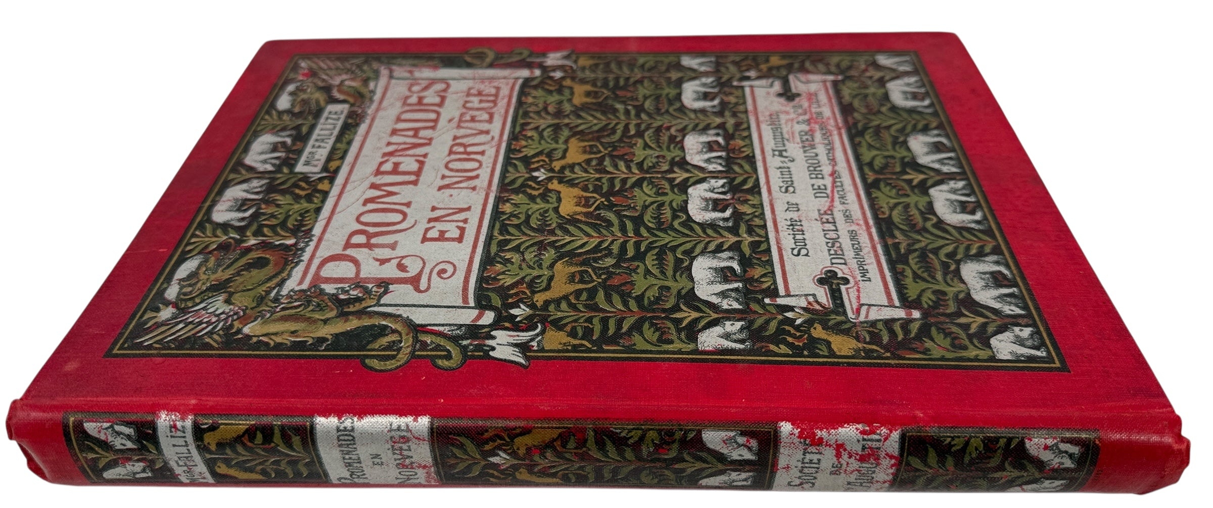 Promenades en Norvège – Livre de voyage illustré Fallize des années 1890