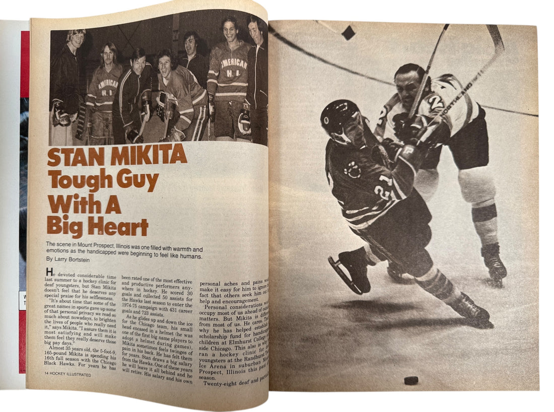 Hockey Illustrated Magazine – Bobby Orr Cover, Jan 1975