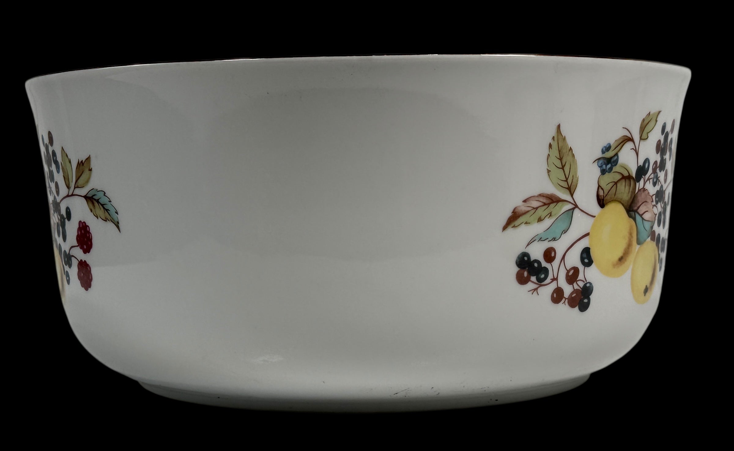 Ensemble de 3 coupes à fruits vintage en porcelaine JLMenau – RDA (Allemagne de l'Est)