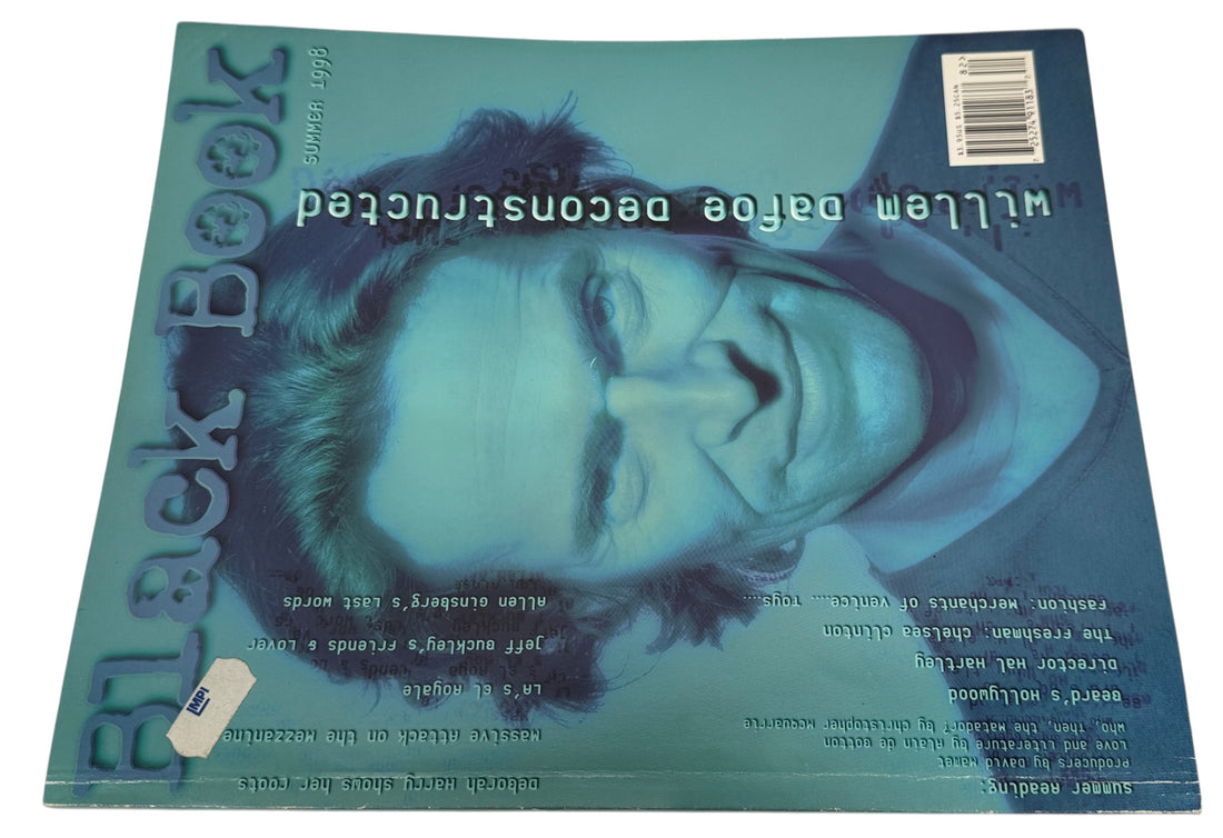 Black Book Magazine Summer 1998 – Willem Dafoe Cover Issue
