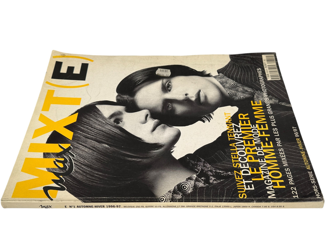 Mixt(e) Max n°1 1996/97 – Stella Tennant Fashion Magazine, rare premier exemplaire