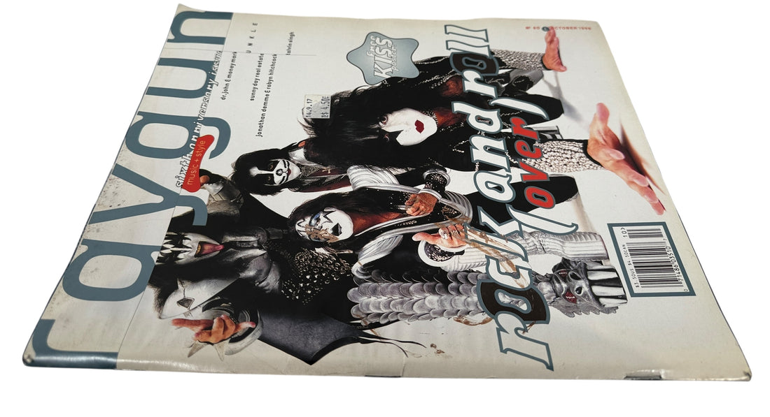 Ray Gun Magazine No.60 – KISS Cover 6th Anniversary (1998) W/ Poster