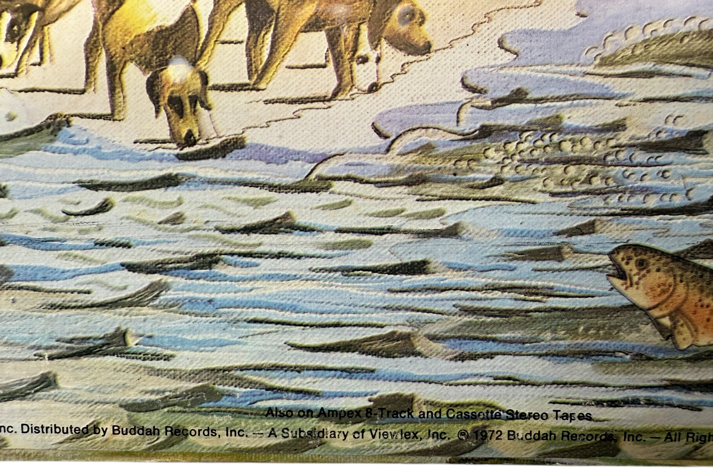 Genesis – Foxtrot (1972, Charisma CAS 1058, Pink Mad Hatter Label) NM - VG-Album