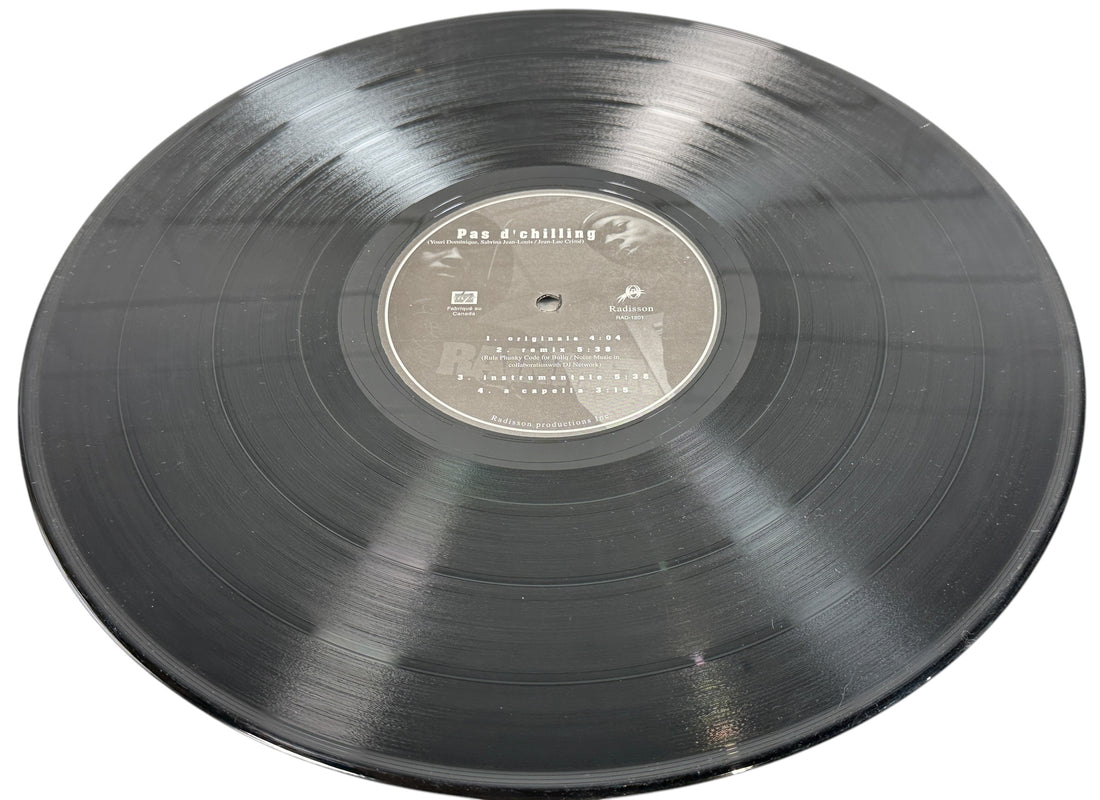 Radisson Pas d’chilling Move On 12” Canadian Hip Hop Single